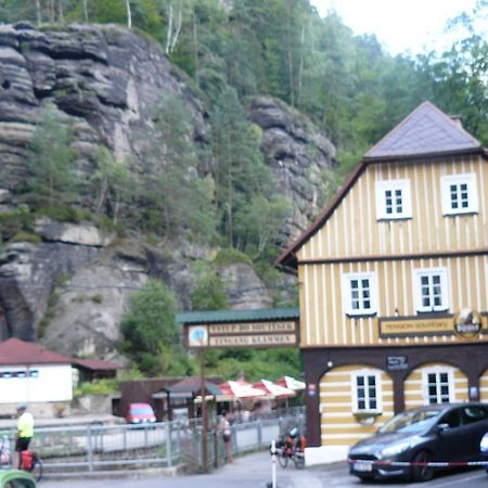 Pension Soutesky Hřensko Exterior foto